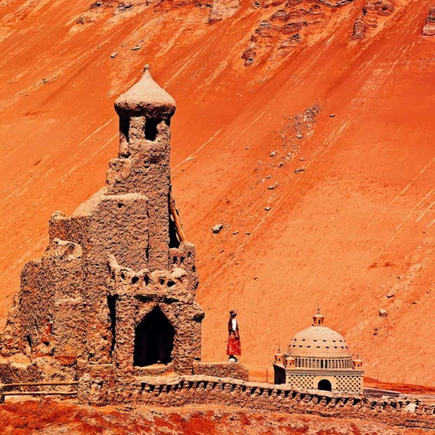 Flaming Mountains